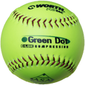 Worth AHD11SY 11" Pro Tac Hot Dot (52/300) Slowpitch ASA